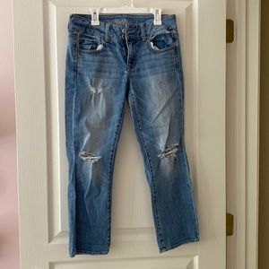 American Eagle Cropped Denim Jeans